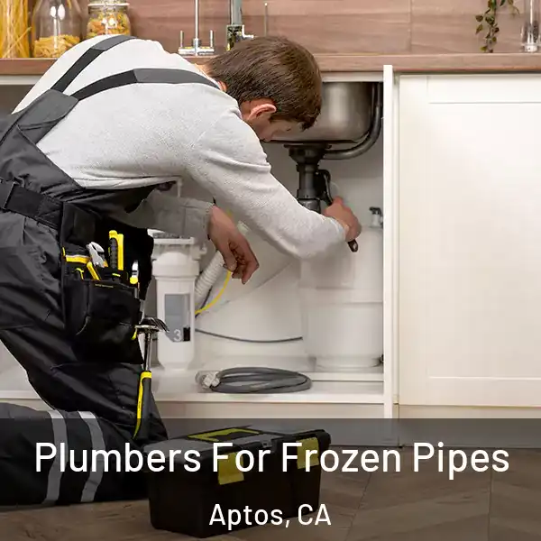  Plumbers For Frozen Pipes Aptos, CA